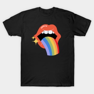 Rainbow Puke LGBT Pride T-Shirt